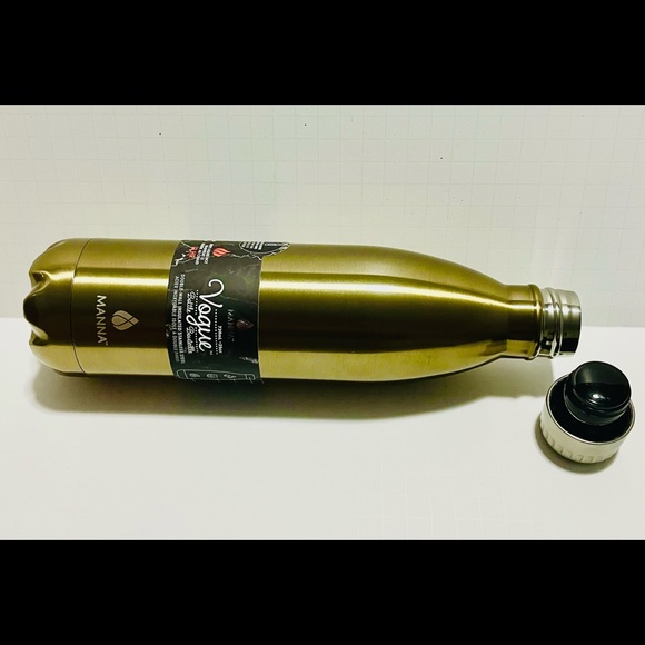 MANNA VOGUE WATER BOTTLE 25OZ SIZE 
Colour Gold - Picture 3 of 8